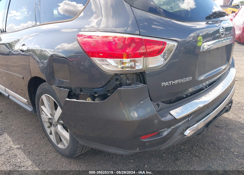 2014 NISSAN PATHFINDER PLATINUM VIN: 5N1AR2MM6EC711304