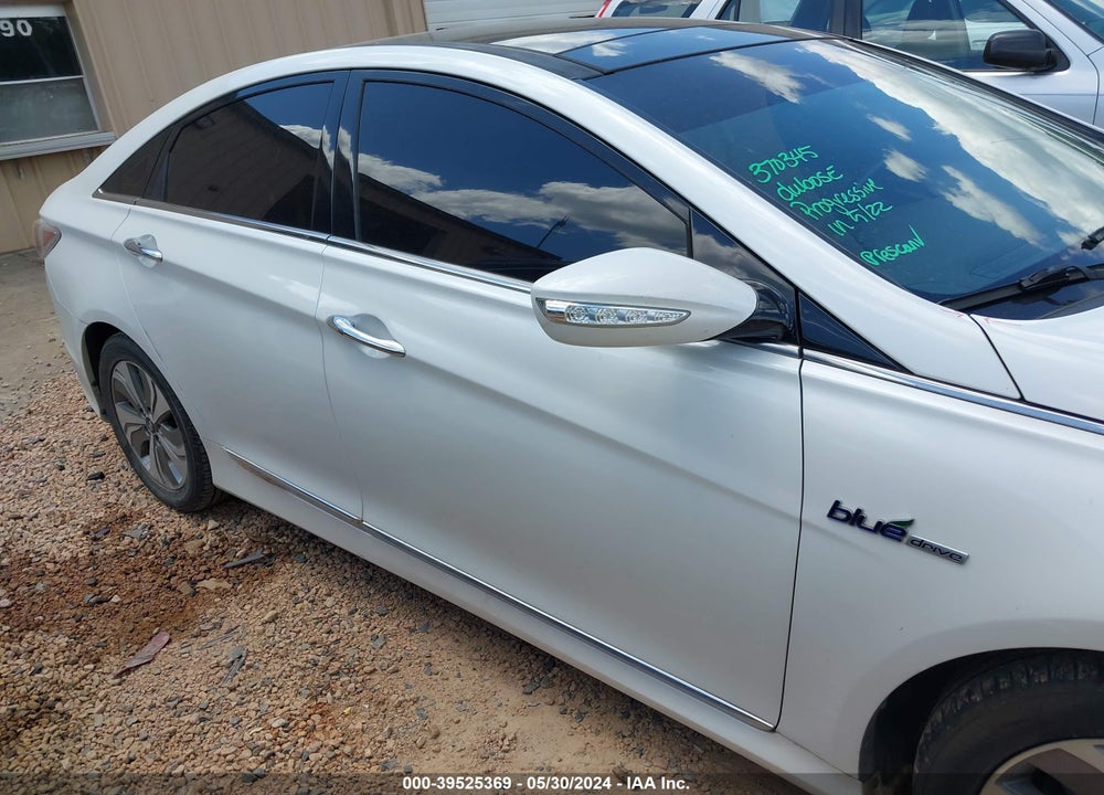 2014 HYUNDAI SONATA HYBRID LIMITED VIN: KMHEC4A42EA106629