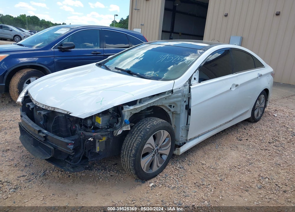 2014 HYUNDAI SONATA HYBRID LIMITED VIN: KMHEC4A42EA106629