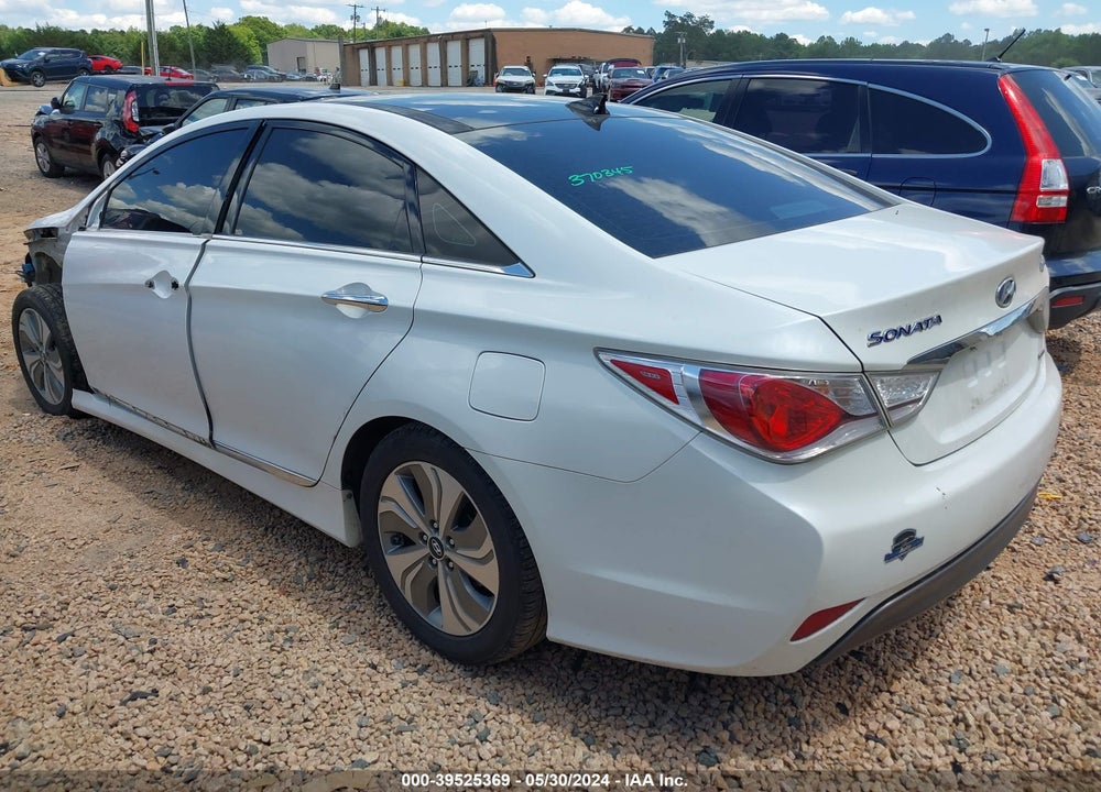 2014 HYUNDAI SONATA HYBRID LIMITED VIN: KMHEC4A42EA106629