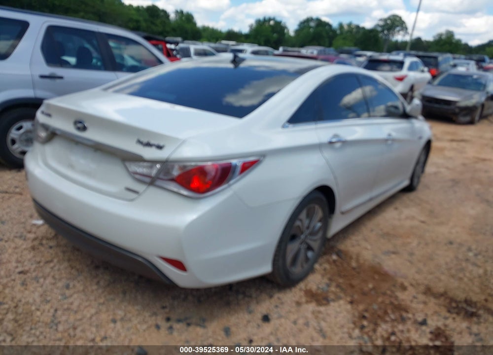 2014 HYUNDAI SONATA HYBRID LIMITED VIN: KMHEC4A42EA106629