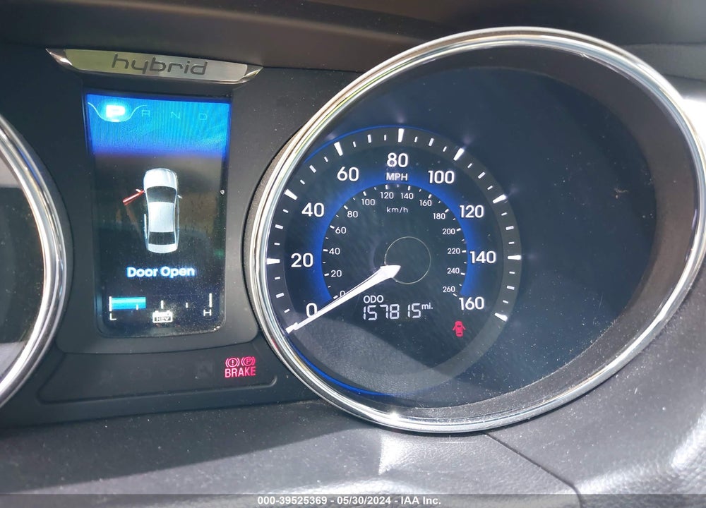 2014 HYUNDAI SONATA HYBRID LIMITED VIN: KMHEC4A42EA106629