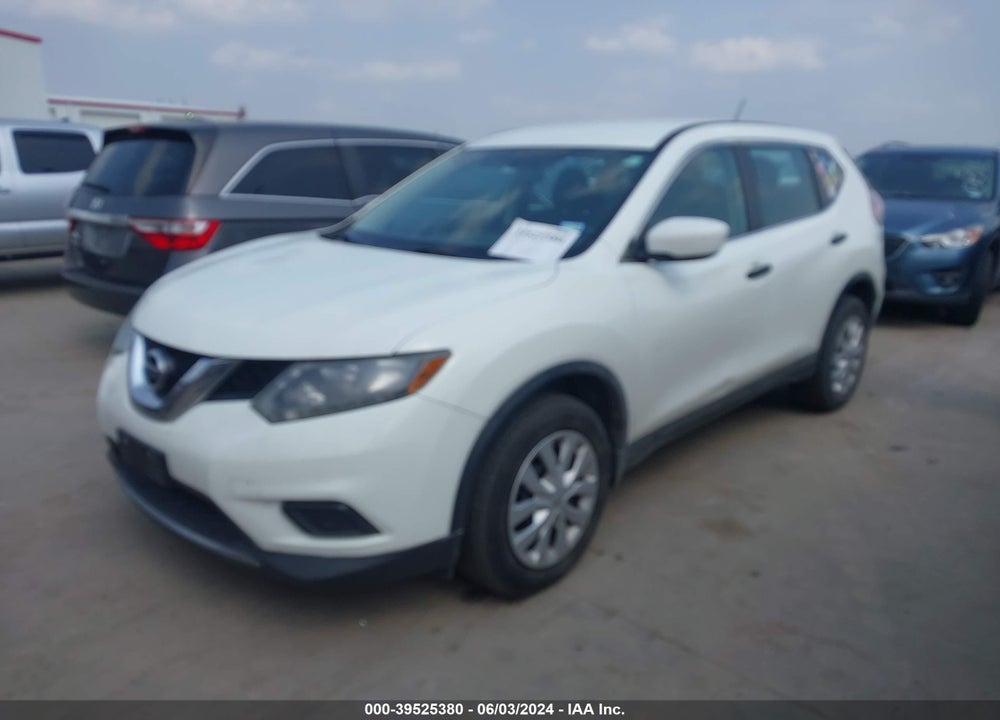 2016 NISSAN ROGUE S VIN: 5N1AT2MV7GC890336