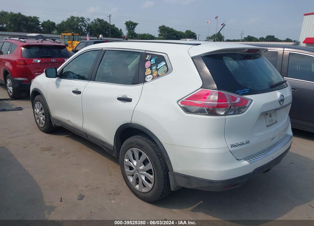 2016 NISSAN ROGUE S VIN: 5N1AT2MV7GC890336