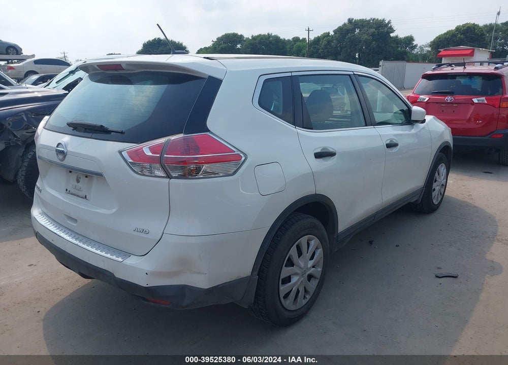 2016 NISSAN ROGUE S VIN: 5N1AT2MV7GC890336