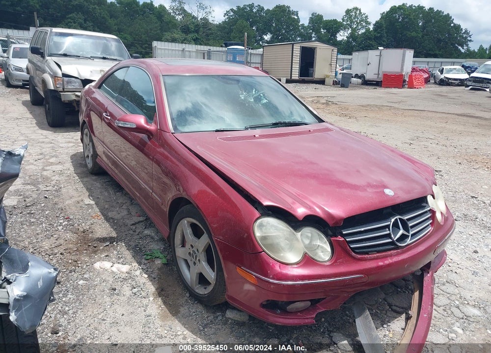 2005 MERCEDES-BENZ CLK 500 VIN: WDBTJ75J15F126486