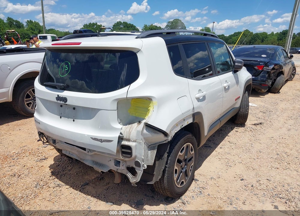 2015 JEEP RENEGADE TRAILHAWK VIN: ZACCJBCT7FPC25501