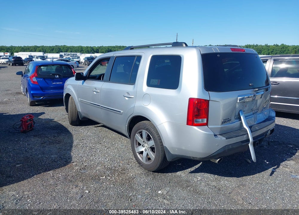 2013 HOND PILOT TOUR VIN: 5KBYF4888DB802307