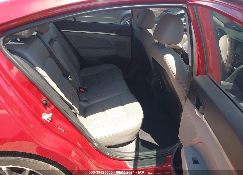 2019 HYUNDAI ELANTRA LIMITED VIN: 5NPD84LF7KH488869