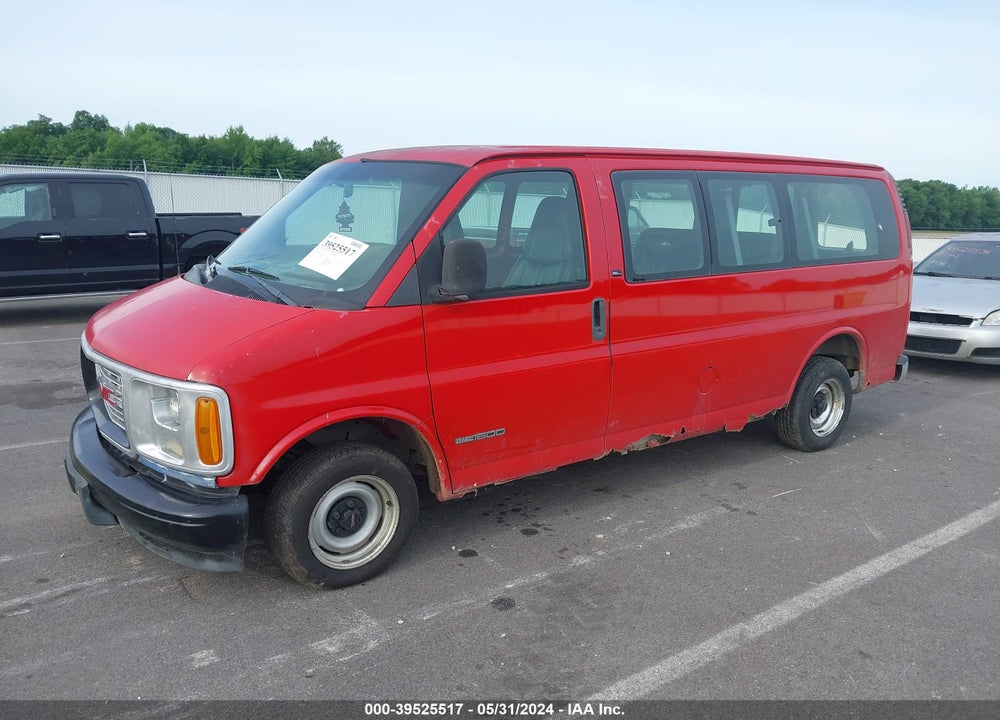 2002 GMC SAVANA STANDARD VIN: 1GKFG15M221234133