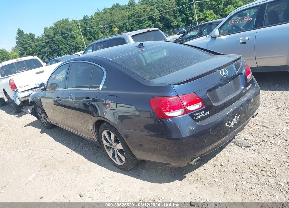 2008 LEXUS GS 350 VIN: JTHCE96S080018178