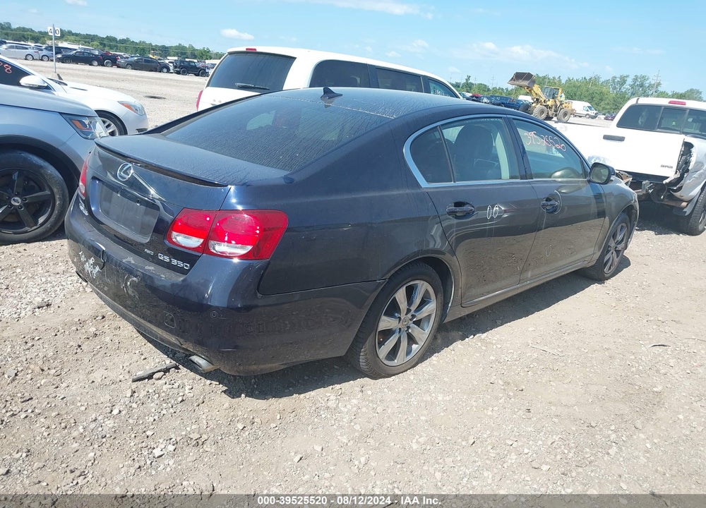 2008 LEXUS GS 350 VIN: JTHCE96S080018178