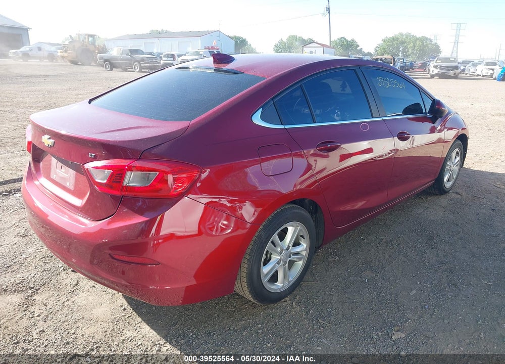 2017 CHEVROLET CRUZE LT AUTO VIN: 1G1BE5SM3H7161560