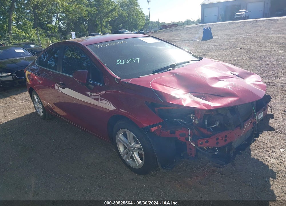 2017 CHEVROLET CRUZE LT AUTO VIN: 1G1BE5SM3H7161560