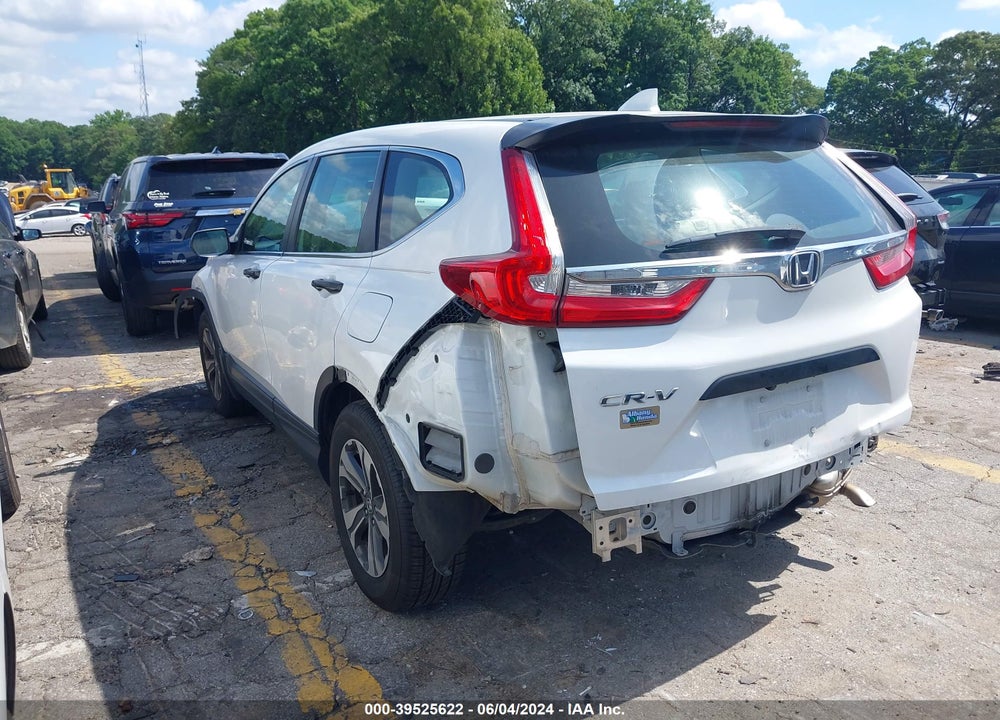 2019 HONDA CR-V LX VIN: 2HKRW5H31KH405145
