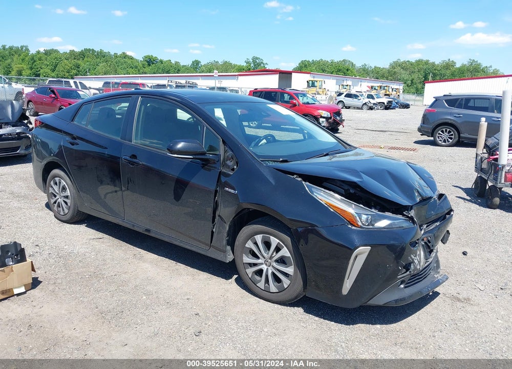 2020 TOYOTA PRIUS XLE AWD-E VIN: JTDL9RFU3L3018979
