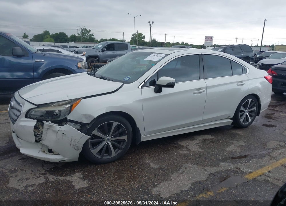 2017 SUBARU LEGACY 2.5I LIMITED VIN: 4S3BNAN69H3052718