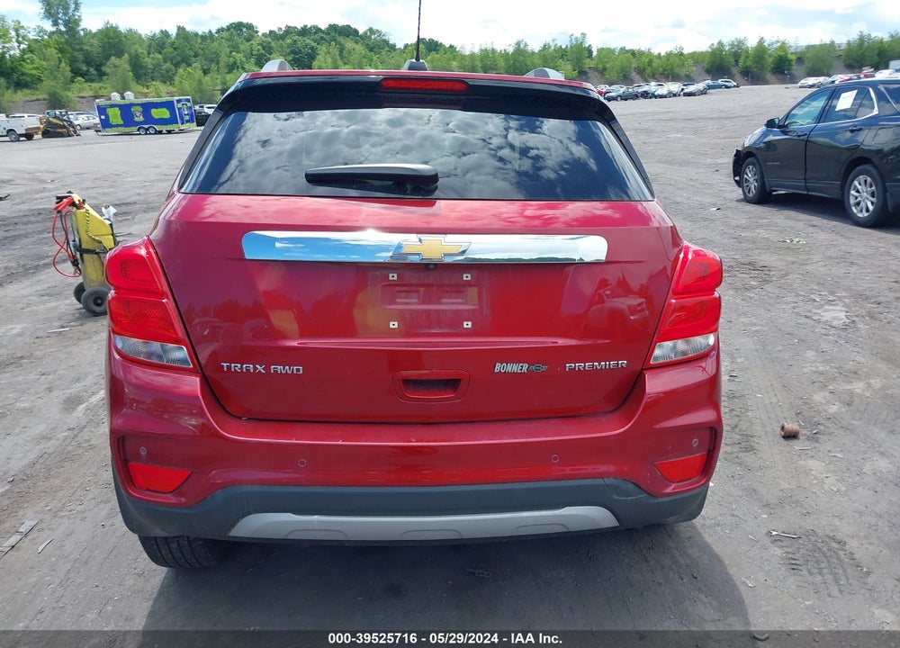 2019 CHEVROLET TRAX PREMIER VIN: 3GNCJRSB3KL255834