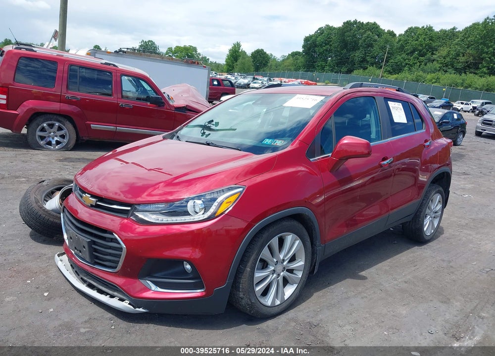 2019 CHEVROLET TRAX PREMIER VIN: 3GNCJRSB3KL255834