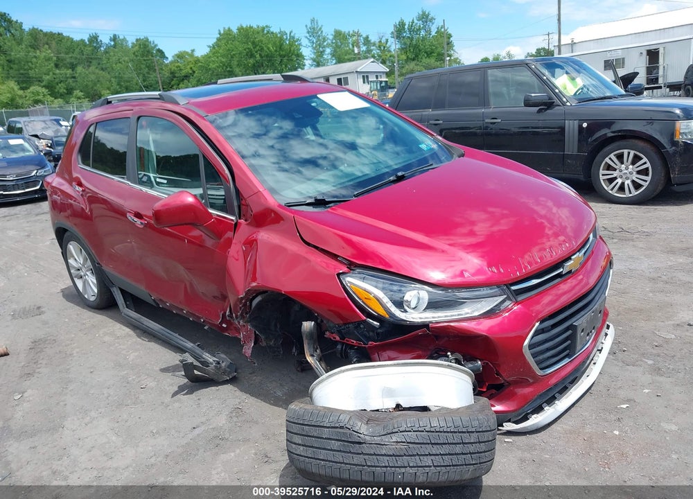 2019 CHEVROLET TRAX PREMIER VIN: 3GNCJRSB3KL255834