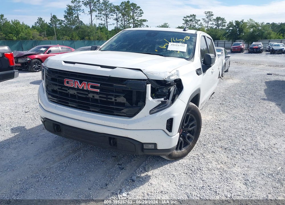 2022 GMC SIERRA 1500 2WD SHORT BOX ELEVATION VIN: 1GTPHCED2NZ607914