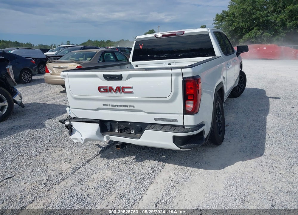 2022 GMC SIERRA 1500 2WD SHORT BOX ELEVATION VIN: 1GTPHCED2NZ607914