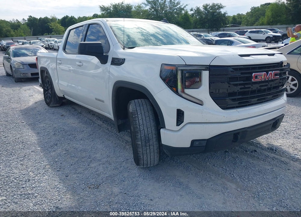 2022 GMC SIERRA 1500 2WD SHORT BOX ELEVATION VIN: 1GTPHCED2NZ607914