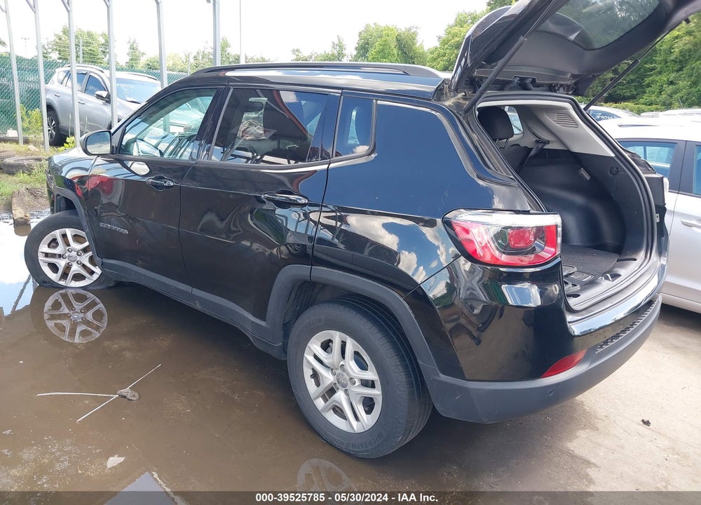 2018 JEEP COMPASS SPORT 4X4 VIN: 3C4NJDAB4JT484303