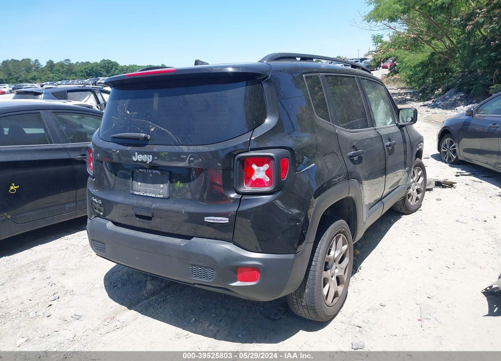 2018 JEEP RENEGADE LATITUDE 4X4 VIN: ZACCJBBB8JPJ38141