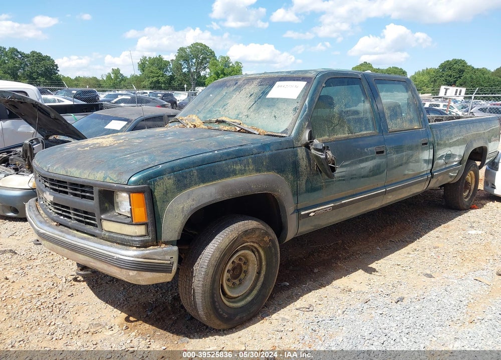 1997 CHEVROLET K3500 HD FLEETSIDE VIN: 1GCHK33R6VF043092