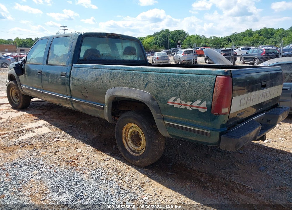 1997 CHEVROLET K3500 HD FLEETSIDE VIN: 1GCHK33R6VF043092
