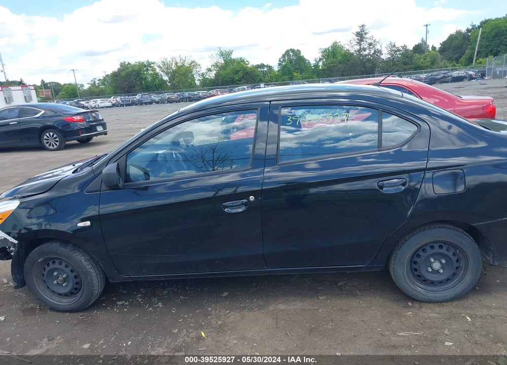 2018 MITSUBISHI MIRAGE G4 ES VIN: ML32F3FJ9JHF09599