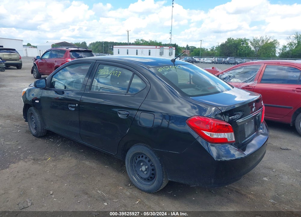 2018 MITSUBISHI MIRAGE G4 ES VIN: ML32F3FJ9JHF09599