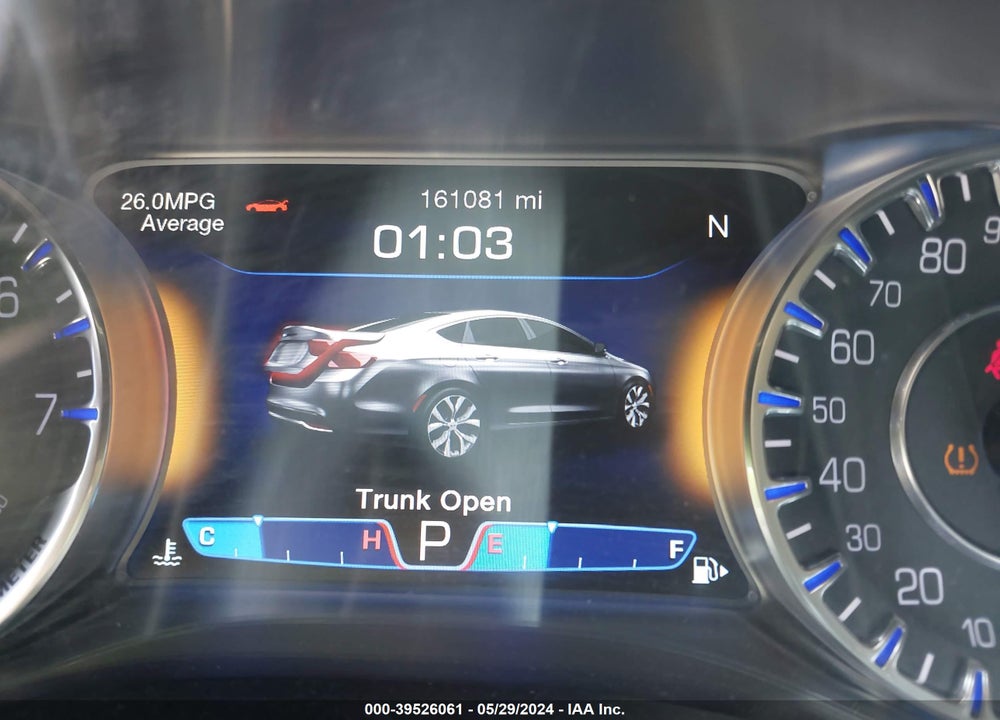 2015 CHRYSLER 200 C VIN: 1C3CCCEG7FN664730