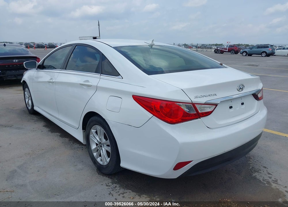 2014 HYUNDAI SONATA GLS VIN: 5NPEB4AC8EH886143
