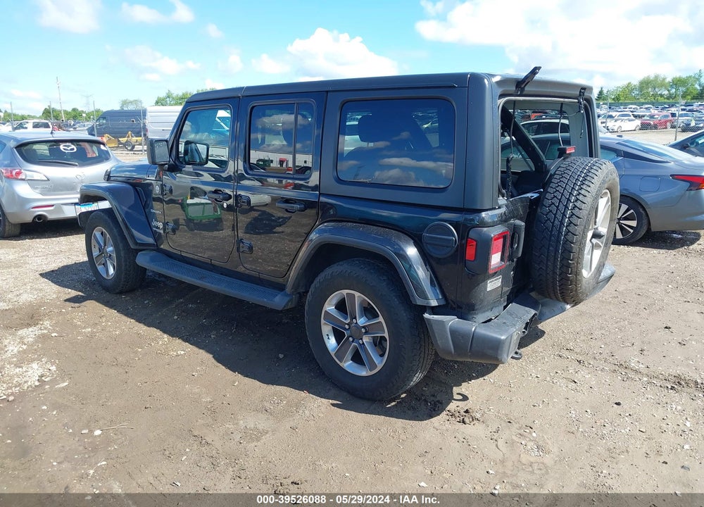 2020 JEEP WRANGLER UNLIMITED SAHARA 4X4 VIN: 1C4HJXEN5LW180297