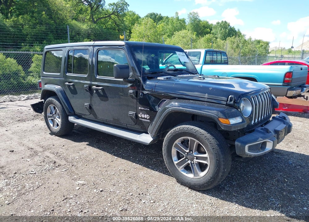 2020 JEEP WRANGLER UNLIMITED SAHARA 4X4 VIN: 1C4HJXEN5LW180297