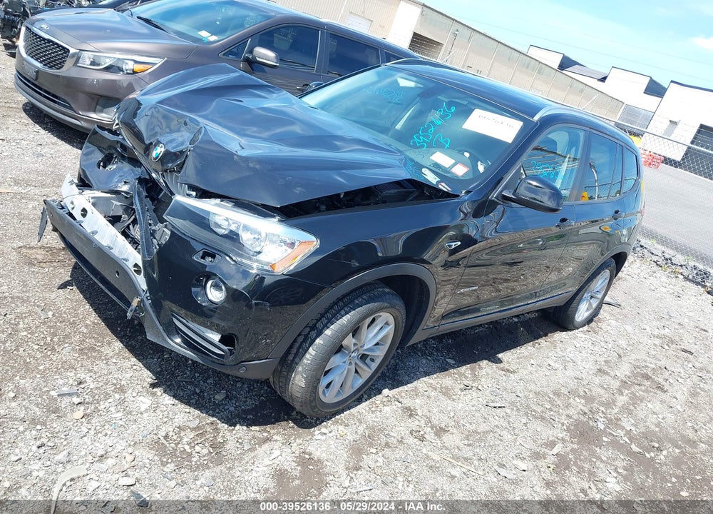 2017 BMW X3 XDRIVE28I VIN: 5UXWX9C30H0T22454