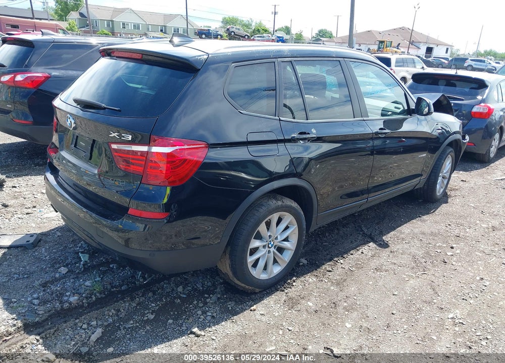 2017 BMW X3 XDRIVE28I VIN: 5UXWX9C30H0T22454