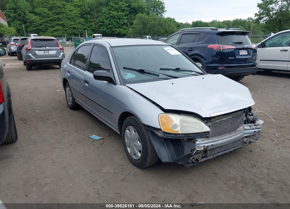 2002 HONDA CIVIC DX VIN: 2HGES15112H570029