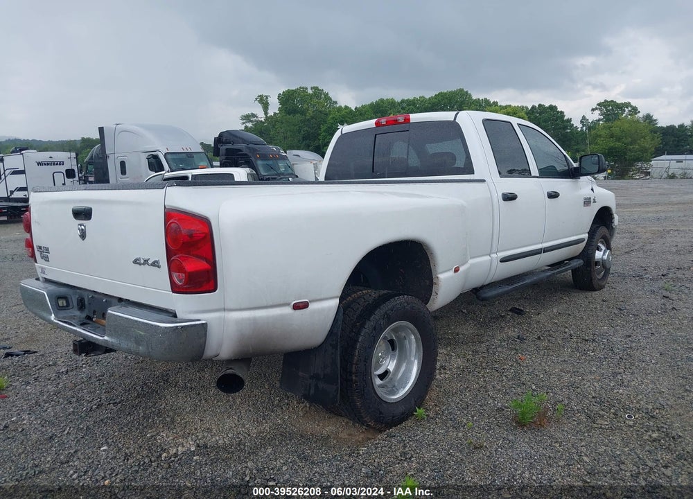 2007 DODGE RAM 3500 SLT/SPORT VIN: 3D7MX48A87G830349