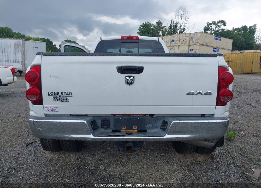 2007 DODGE RAM 3500 SLT/SPORT VIN: 3D7MX48A87G830349