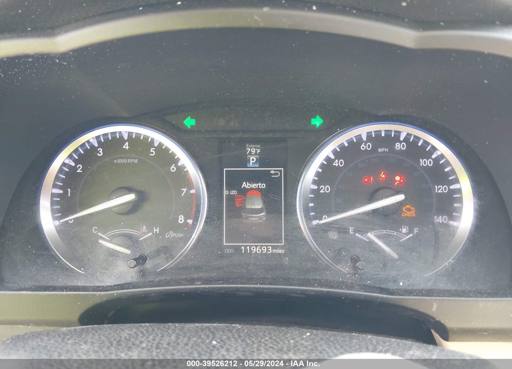 2015 TOYOTA HIGHLANDER XLE V6 VIN: 5TDJKRFH9FS093882