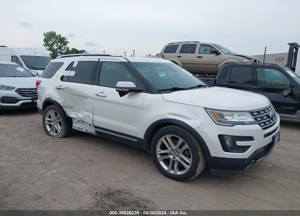 2016 FORD EXPLORER LIMITED VIN: 1FM5K8F84GGA34676