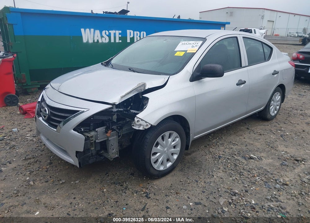 2015 NISSAN VERSA 1.6 S+ VIN: 3N1CN7AP6FL815109