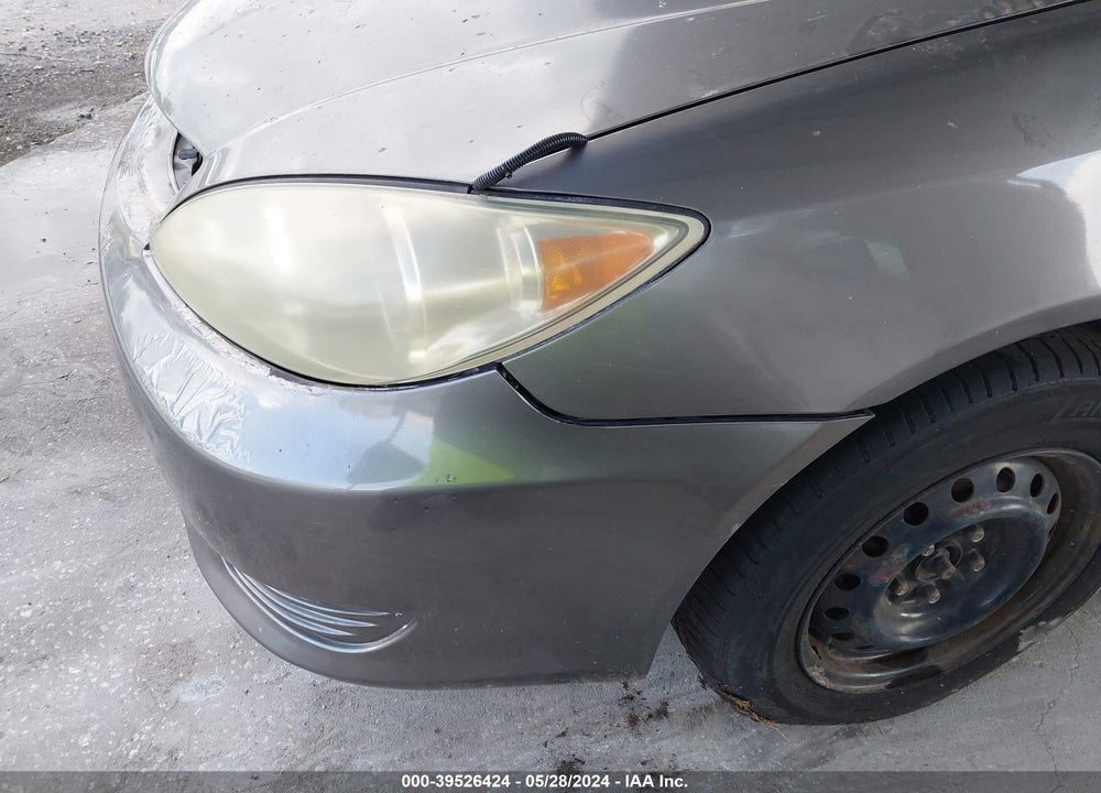 2005 TOYOTA CAMRY LE VIN: 4T1BE32K05U523072