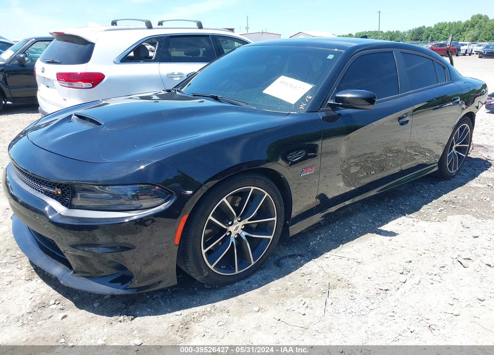 2018 DODGE CHARGER R/T SCAT PACK RWD VIN: 2C3CDXGJ3JH261164