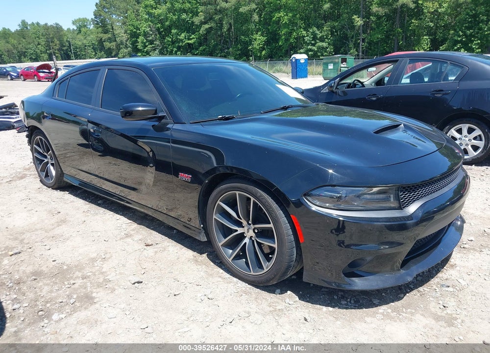 2018 DODGE CHARGER R/T SCAT PACK RWD VIN: 2C3CDXGJ3JH261164