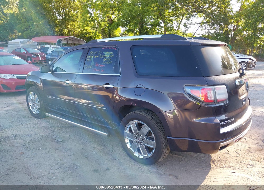 2015 GMC ACADIA DENALI VIN: 1GKKVTKD9FJ259055