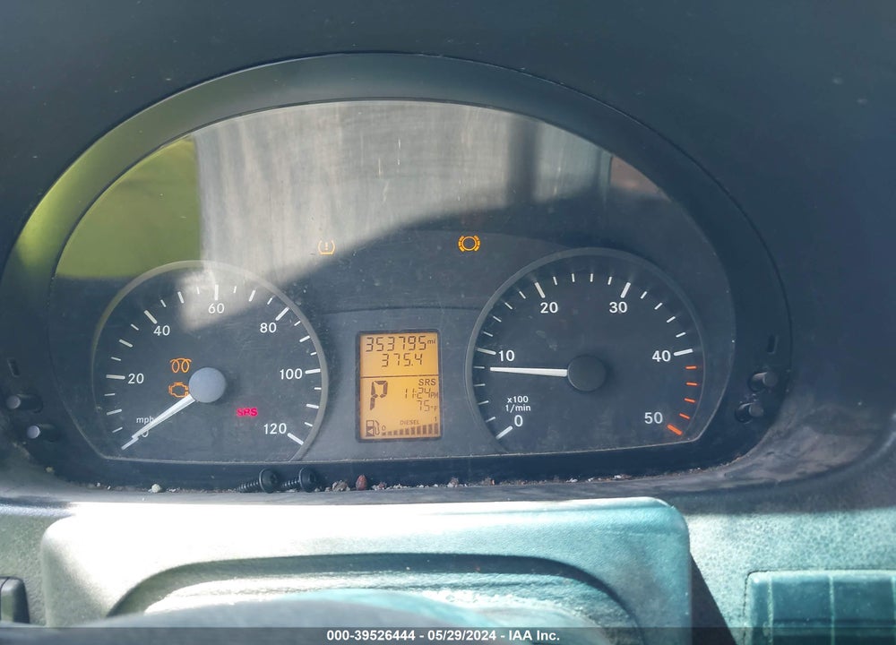 2011 SPRINTER 2500 VIN: WDYPE8CCXB5542074